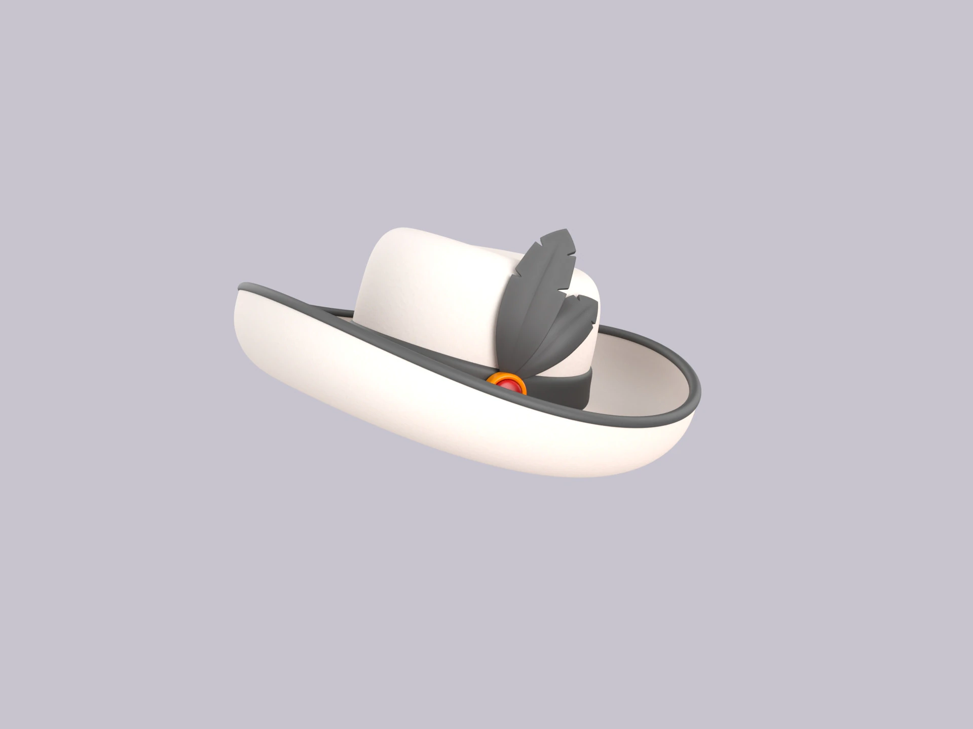 Hat098 3D Model .c4d .max .obj .3ds .fbx .stl .blend 