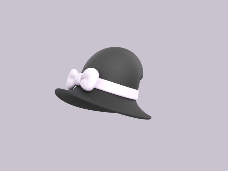 Hat099 3D Модель .c4d .max .obj .3ds .fbx .stl .blend