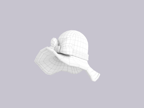 Hat108 3Dモデル