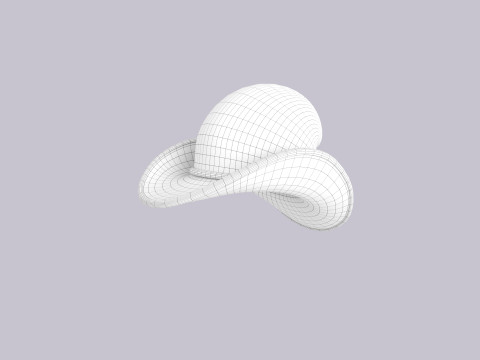 Hat122 3D 모델
