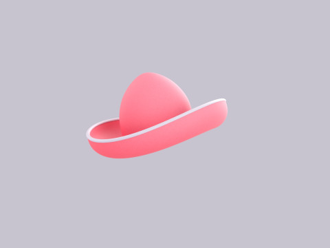 Hat128 3D Модель