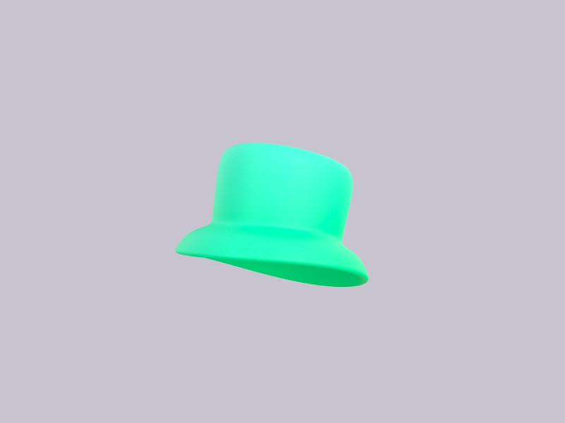 Hat131 3D Model .c4d .max .obj .3ds .fbx .stl .blend