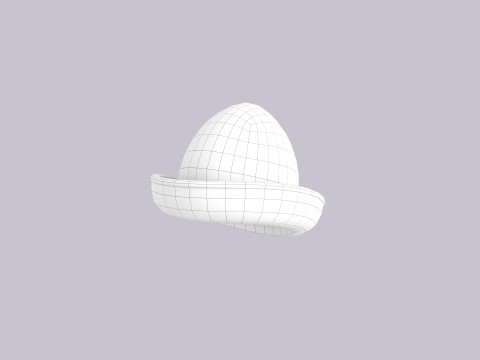 Hat132 3Dモデル