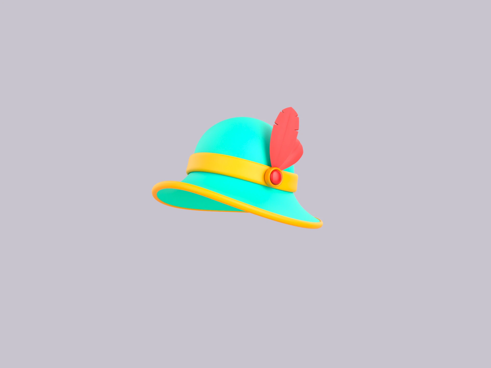 Hat155 3D Model .c4d .max .obj .3ds .fbx .stl .blend 