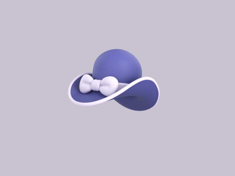 Hat156 Model 3D .c4d .max .obj .3ds .fbx .stl .blend 