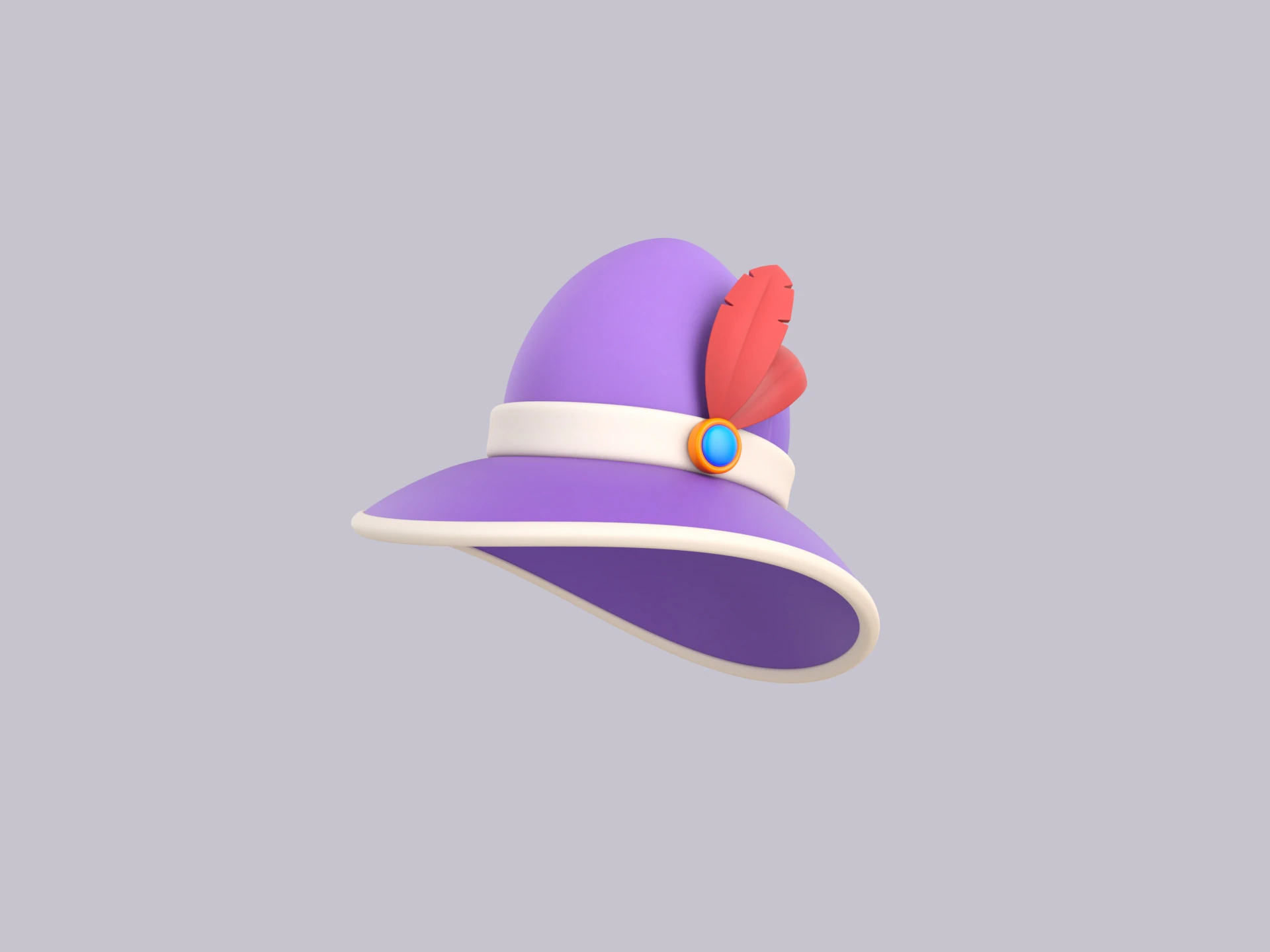 Hat162 3D Model .c4d .max .obj .3ds .fbx .stl .blend 