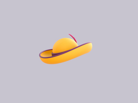 Hat163 3D 模型