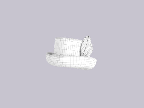 Hat165 3Dモデル