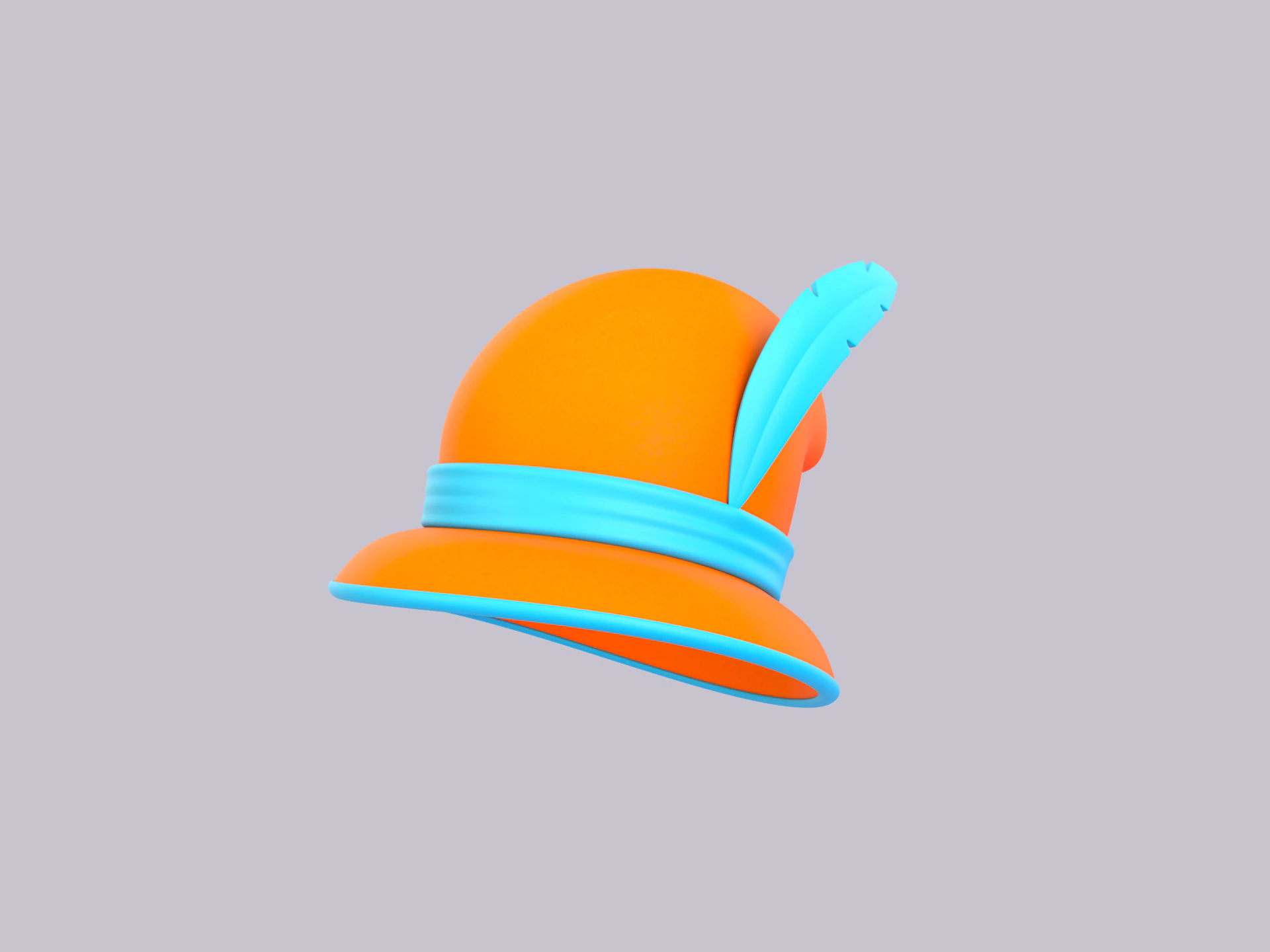 Hat190 3D Model .c4d .max .obj .3ds .fbx .stl .blend 