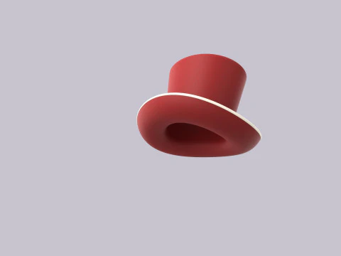 帽子196 3Dモデル