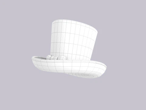 帽子196 3Dモデル