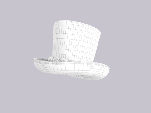 帽子196 3Dモデル