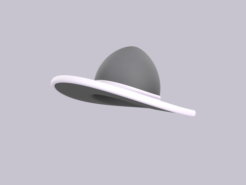 Hat205 3D Model .c4d .max .obj .3ds .fbx .stl .blend 