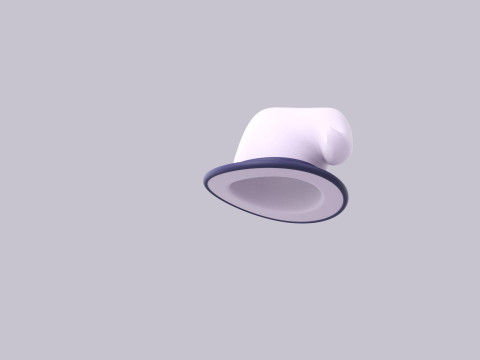 Hat206 3Dモデル