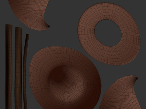 Hat233 3D-Modell