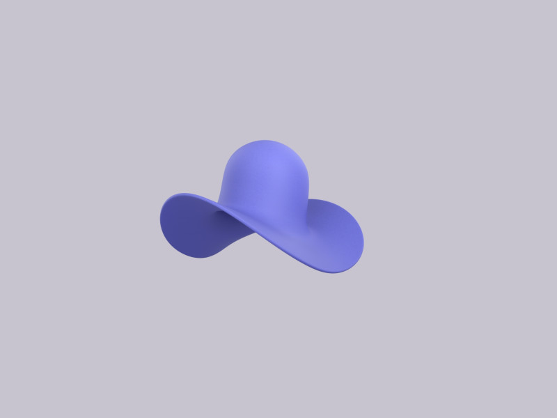 Hat242 Model 3D .c4d .max .obj .3ds .fbx .stl .blend 