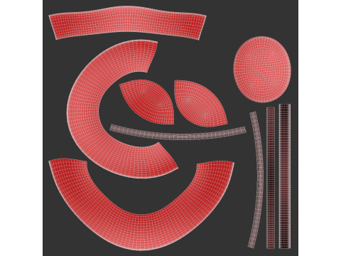 Hat256 Modello 3D