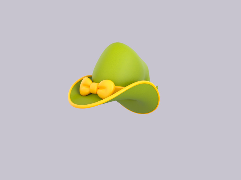 Hat273 3D Model .c4d .max .obj .3ds .fbx .stl .blend 