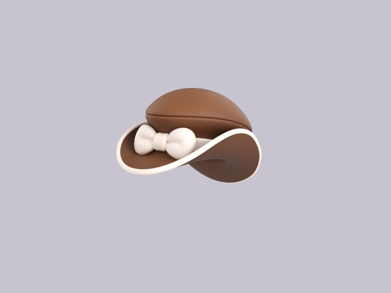 Hat284 Modelo 3D .c4d .max .obj .3ds .fbx .stl .blend