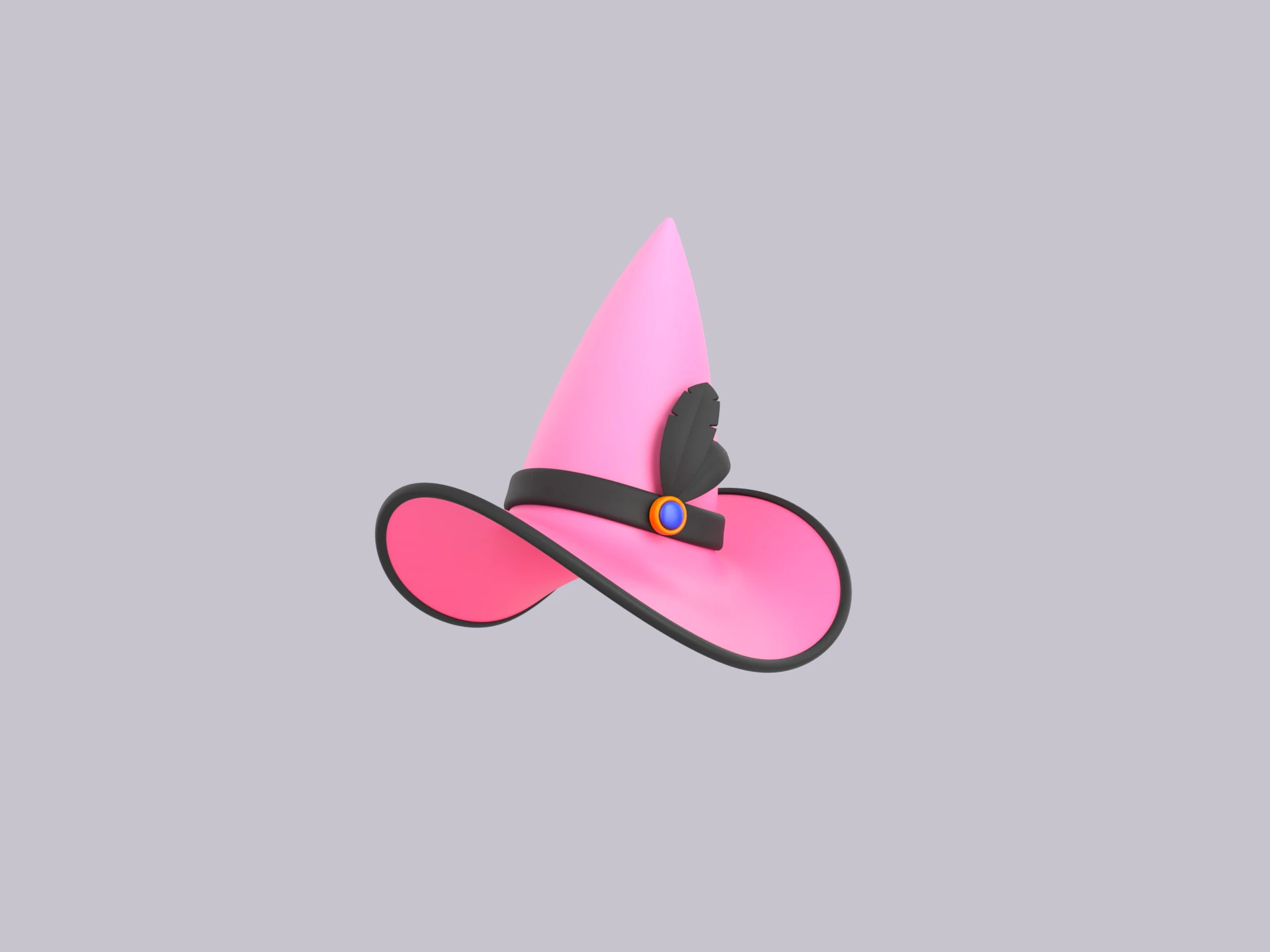 Hat287 3D Model .c4d .max .obj .3ds .fbx .stl .blend 