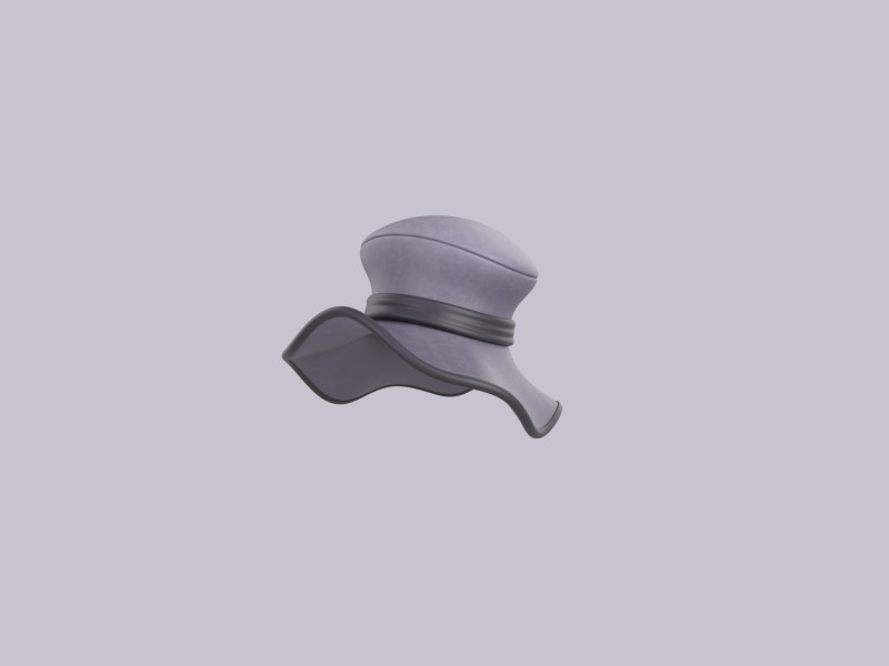 Hat303 Model 3D .c4d .max .obj .3ds .fbx .stl .blend 