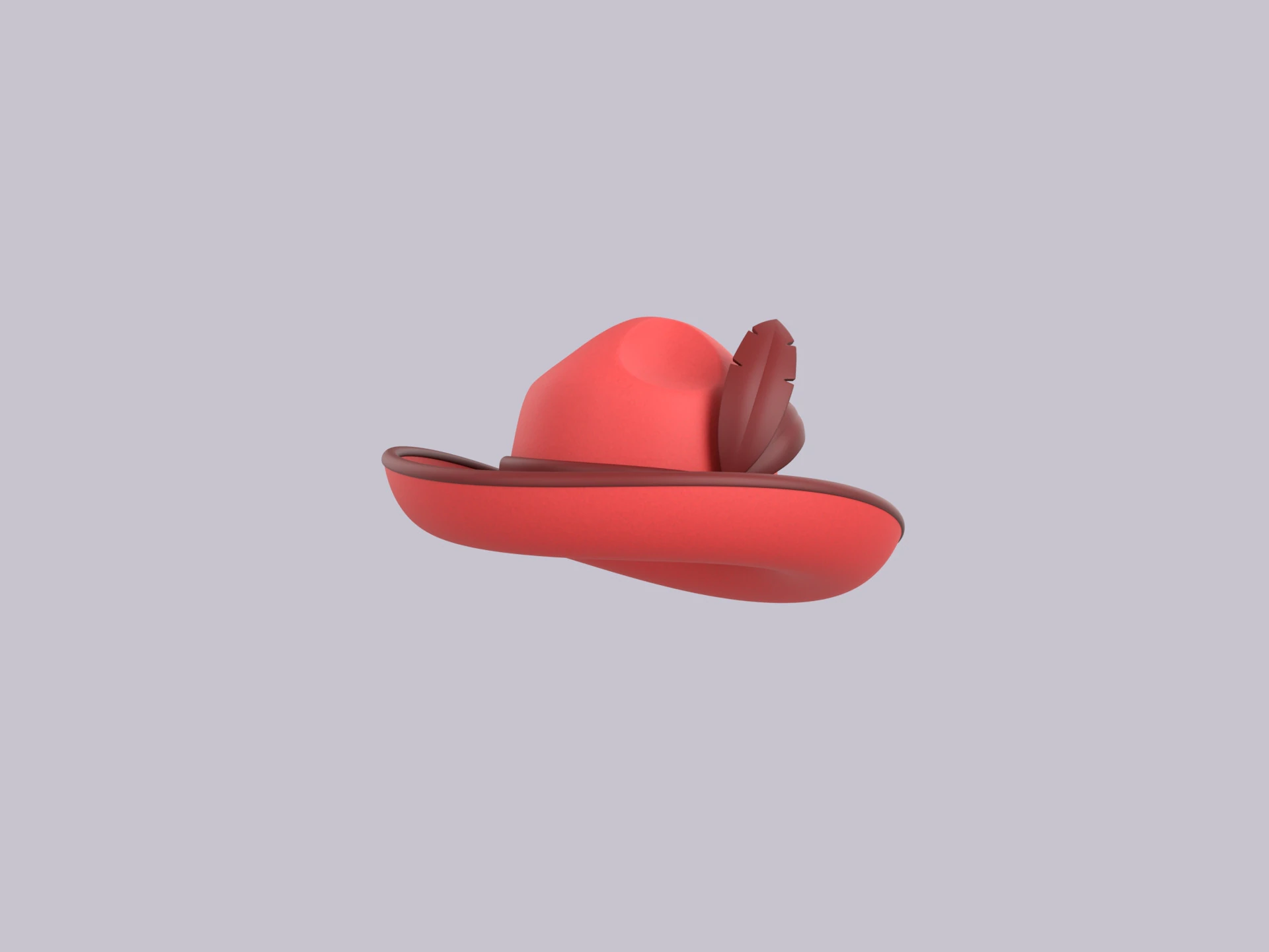 Hat374 3D Model .c4d .max .obj .3ds .fbx .stl .blend 