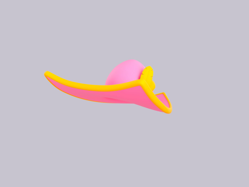 Hat386 3D Model .c4d .max .obj .3ds .fbx .stl .blend 