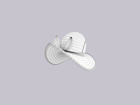 Hat406 3D Model