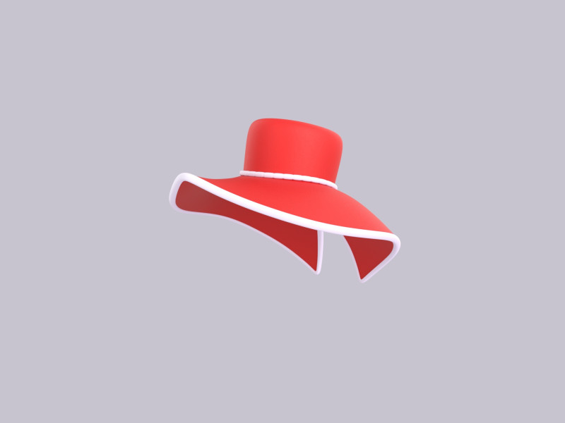 Hat421 3D-Modell .c4d .max .obj .3ds .fbx .stl .blend 