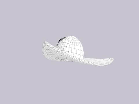 Hat436 3Dモデル