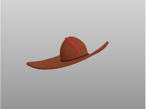 Hat436 3Dモデル