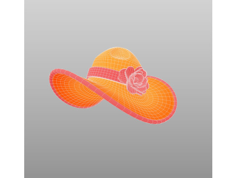 Hat452 3D मॉडल