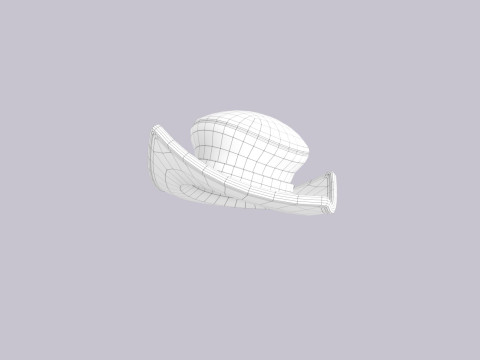 Hat460 Modèle 3D