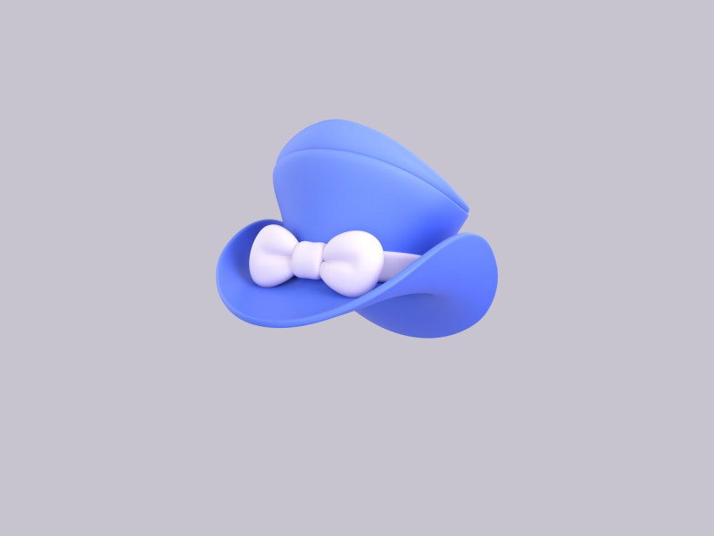 Hat474 3Dモデル .c4d .max .obj .3ds .fbx .stl .blend