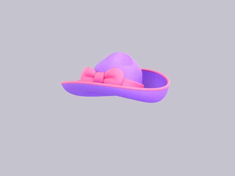 Hat492 3D Model .c4d .max .obj .3ds .fbx .stl .blend 
