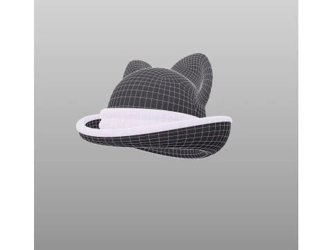 ハット495 3Dモデル