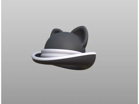 ハット495 3Dモデル