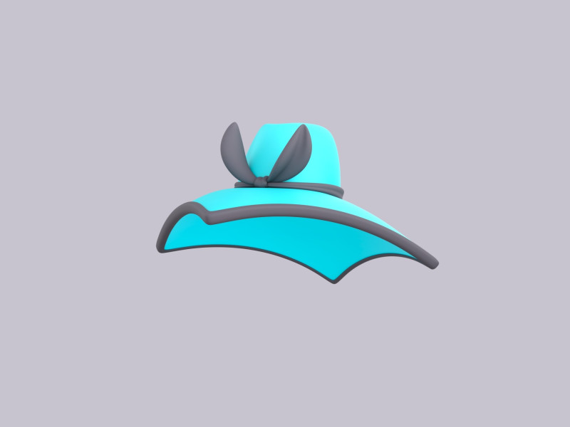 Hat509 3D-Modell .c4d .max .obj .3ds .fbx .stl .blend 