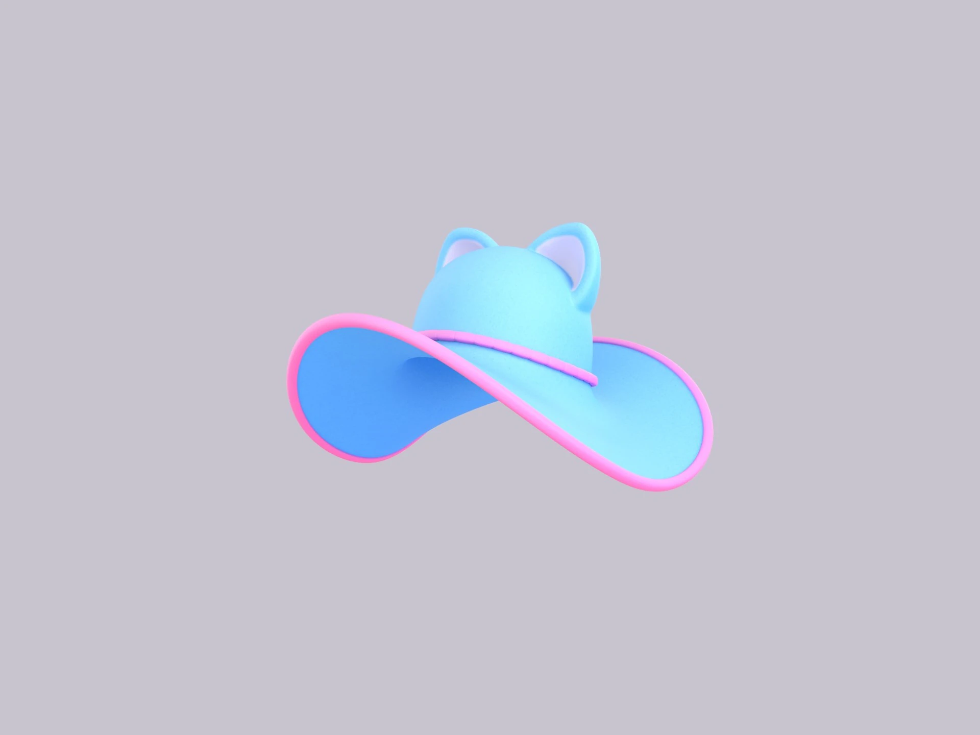 Hat529 3D Model .c4d .max .obj .3ds .fbx .stl .blend 