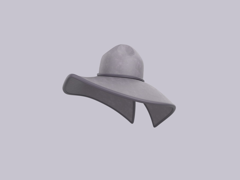 Hat534 3D 모델 .c4d .max .obj .3ds .fbx .stl .blend 