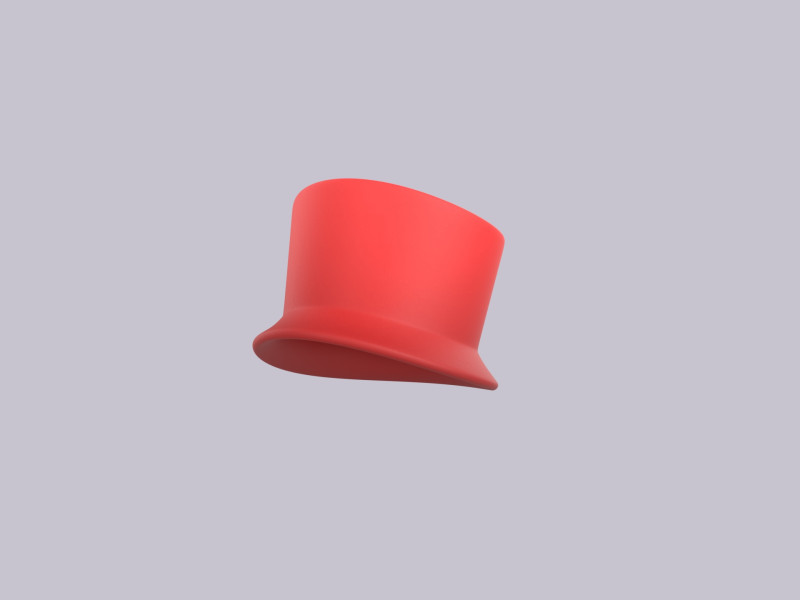 Hat537 3D Model .c4d .max .obj .3ds .fbx .stl .blend 