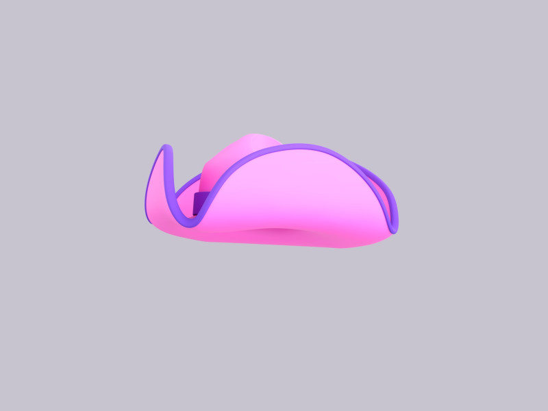 Hat560 Model 3D .c4d .max .obj .3ds .fbx .stl .blend 