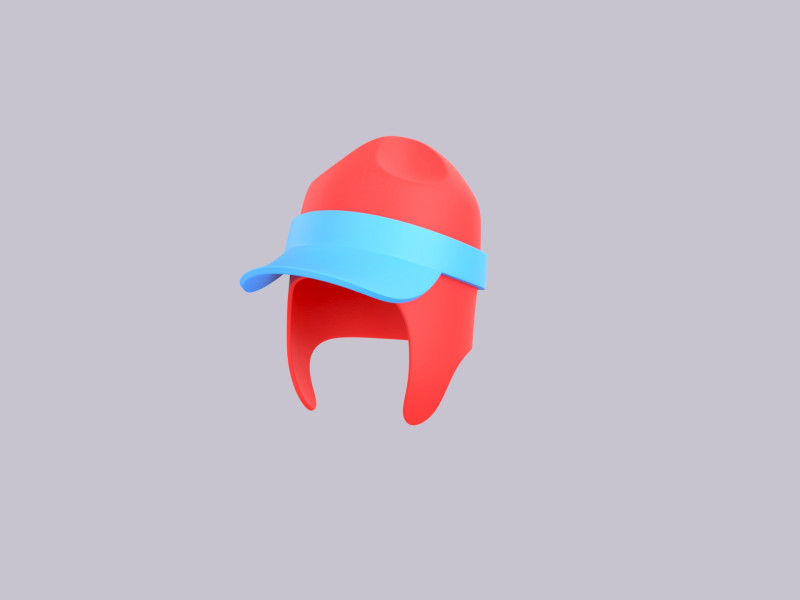 Hat562 3D Модель .c4d .max .obj .3ds .fbx .stl .blend 