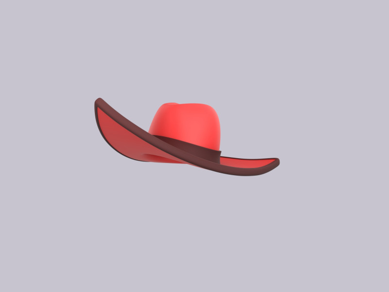 Hat565 Model 3D .c4d .max .obj .3ds .fbx .stl .blend 