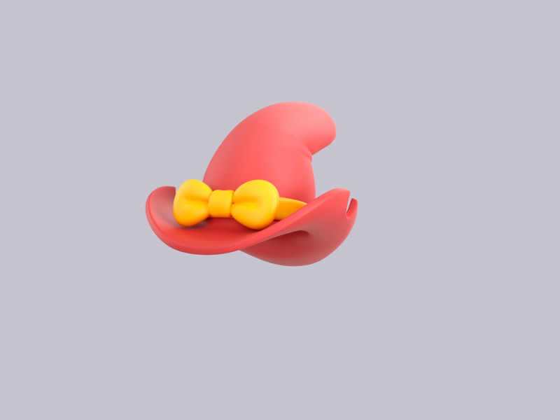 Hat575 3D Модель .c4d .max .obj .3ds .fbx .stl .blend 
