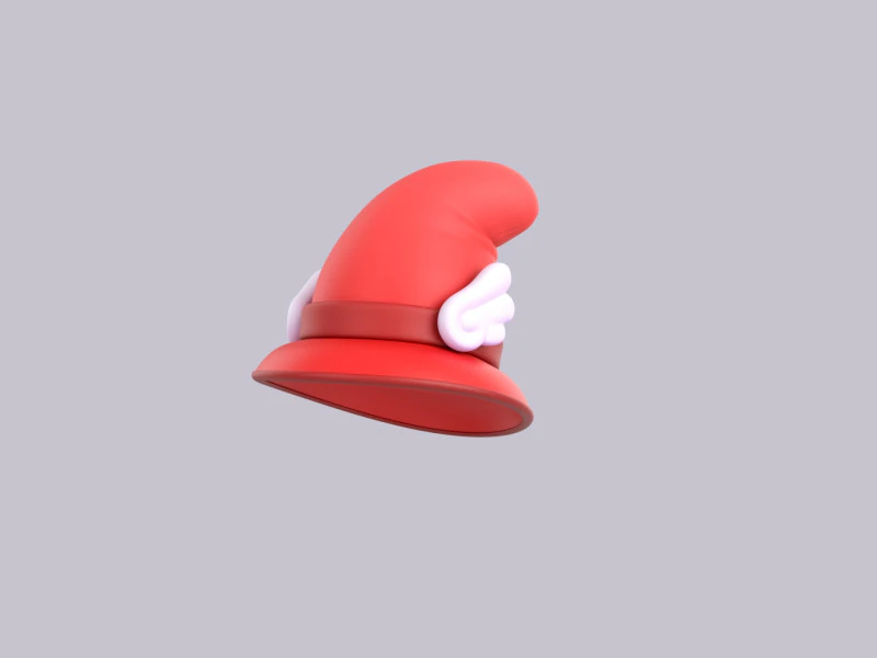 帽子586 3D 模型 .c4d .max .obj .3ds .fbx .stl .blend 