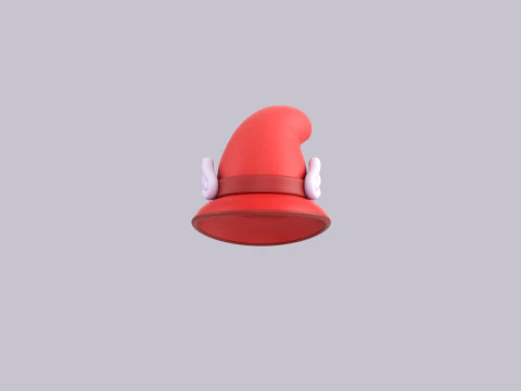帽子586 3D 模型