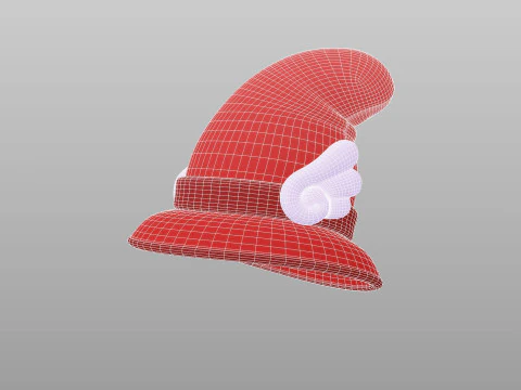 帽子586 3D 模型