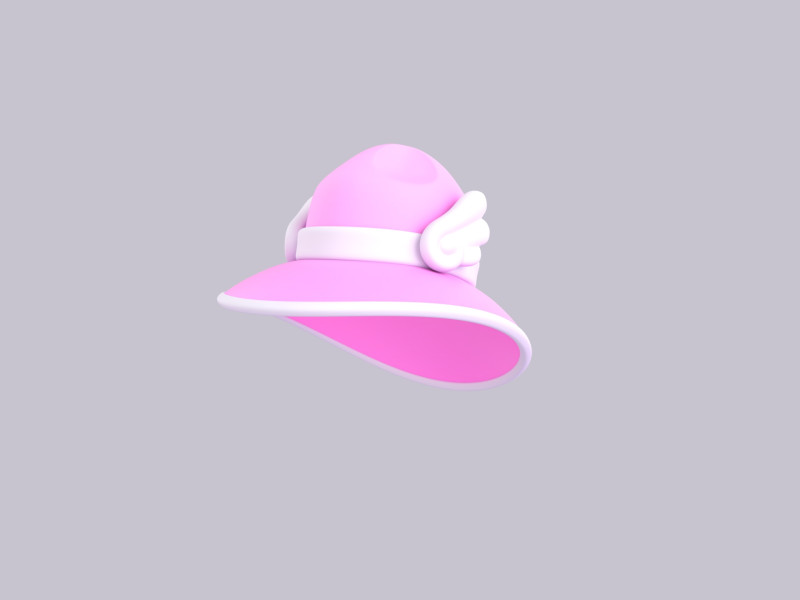 Hat589 Modello 3D .c4d .max .obj .3ds .fbx .stl .blend 