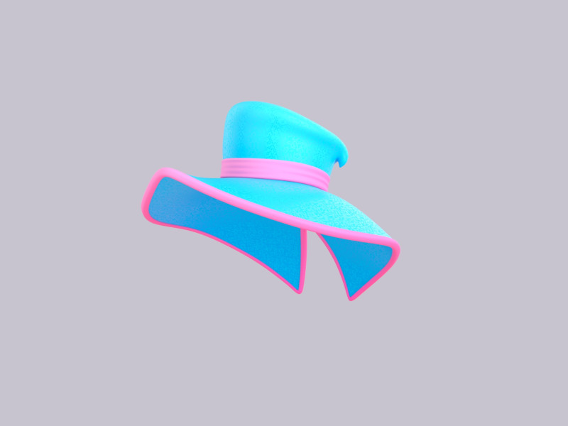 Hat601 3D मॉडल .c4d .max .obj .3ds .fbx .stl .blend 